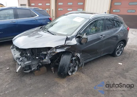 2018 Honda Hr-V Ex-L z USA, uszkodzony, nr VIN 3CZRU6H76JM718080